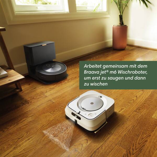 SAUGROBOTER iRobot 0,4 LT WLAN + CLEAN BASE AUT. GRAPHIT.