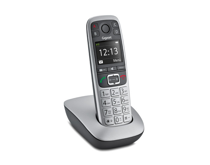 Festnetz-Telefon (für analogen Anschluß), strahlungsarm, schnurlos, DECT.
